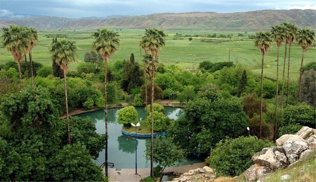 باغ چشمه بلقیس چرام - کهگیلویه و بویراحمد