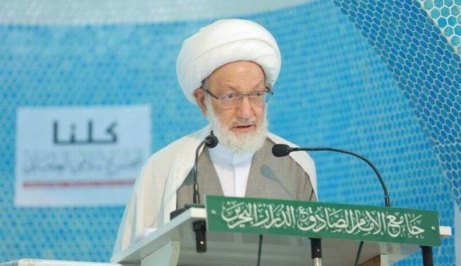 آية الله قاسم يصف ضرب العمل الديني بتفكير المجانين