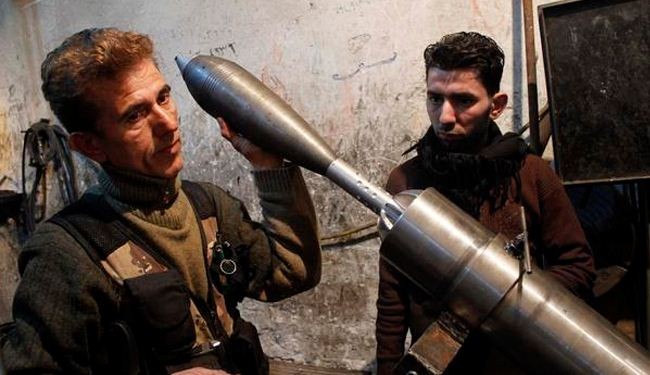 Syria rebels shell Damascus with rockets, 24 injured