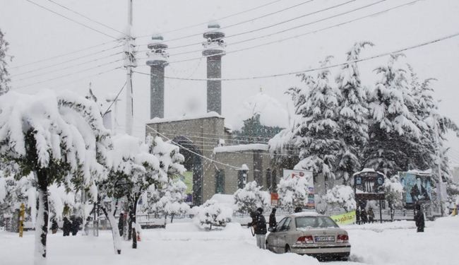 بالصور .. لوحات من فصل الشتاء في ايران