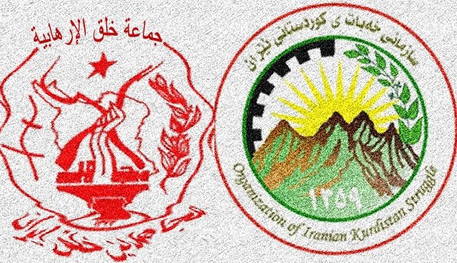 تعاون جماعة خلق الإرهابية مع منظمة كردية ضد ايران
