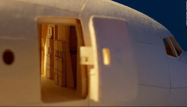 In picture: World's most impressive paper Boeing 777