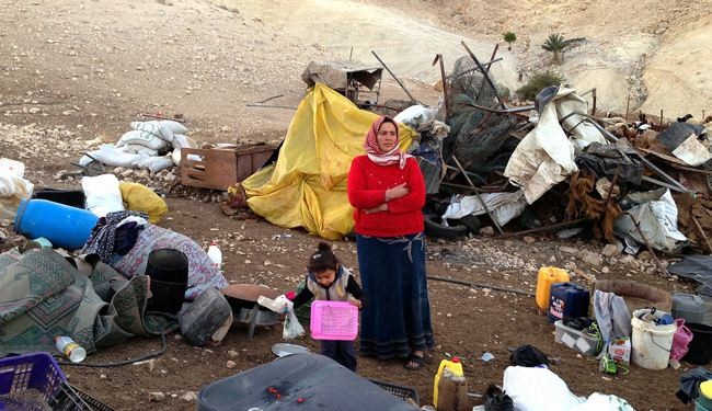 Israel prevents supplying tents to Palestinians in demolished village