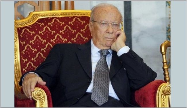 السبسي يعلن تمكسه بالترشح للانتخابات الرئاسية التونسية