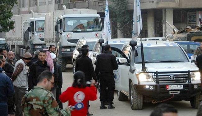 UN to continue aid delivery despite attack in Homs