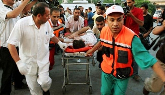 اصابة فلسطينيين في غارات اسرائيلية بغزة احدهما ناشط بترت ساقه