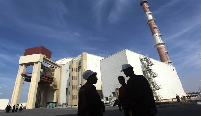 محطة بوشهر أنتجت سبعة ملیارات كیلوواط ساعة من الكهرباء