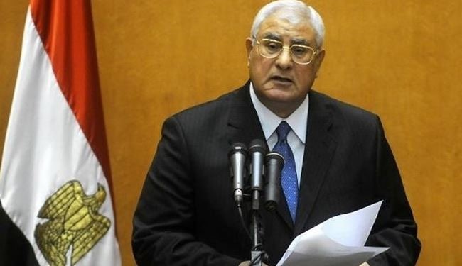 الفريق القانوني لرئيس مصر المؤقت قد يغير النظام الانتخابي