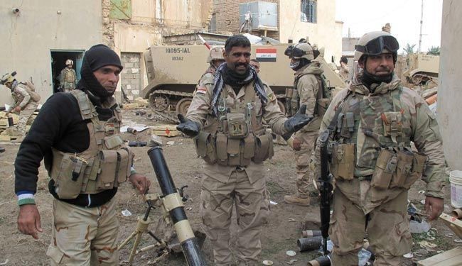 ادامه پاکسازی مناطق مختلف عراق به‌دست ارتش