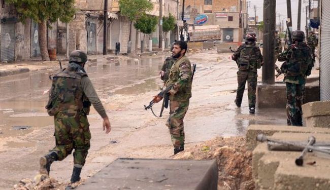 Syria army hunting militants near Idlib