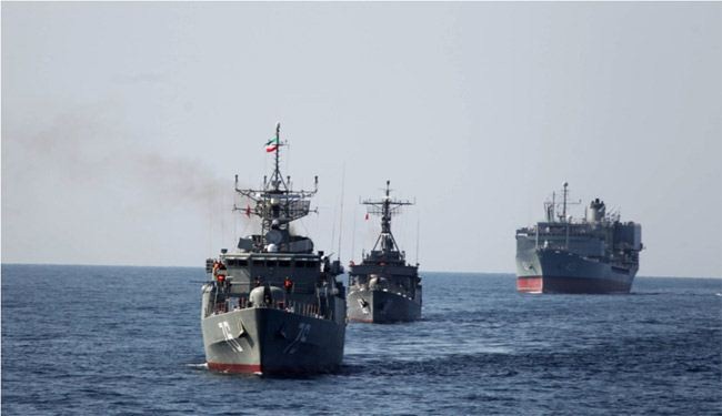 البحرية الايرانية قادرة على التواجد في جميع المياه الدولية
