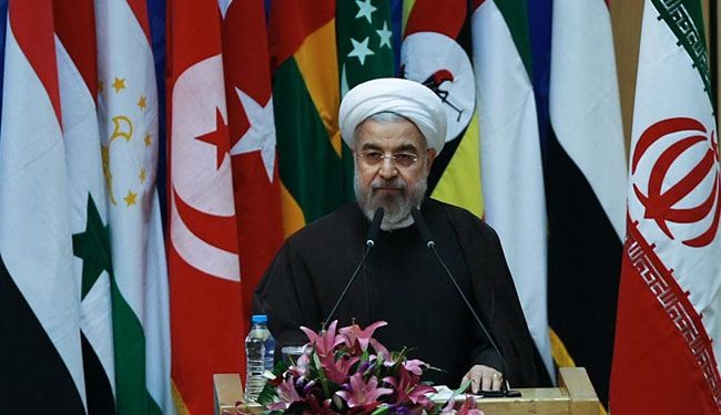 الرئيس روحاني : اهالي غزة يعيشون الحرمان من ادنى حقوقهم