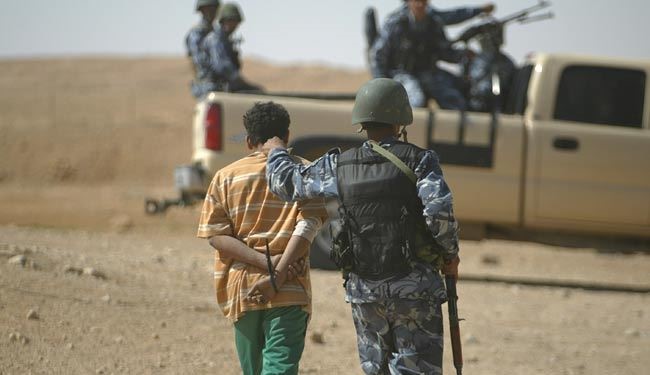 دستگیری 2 تروریست در عراق نزدیک مرز عربستان