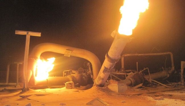 تفجير جديد لخط الغاز المصري للاردن في شمال سيناء