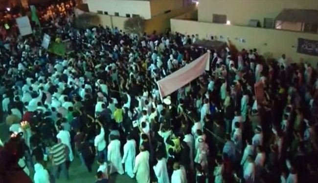 Thousands of Saudi mourners protest in Qatif