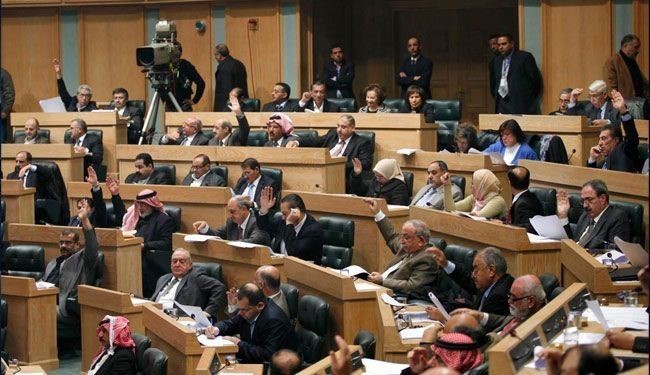 پارلمان اردن به اخراج سفیر صهیونیستها رأی داد