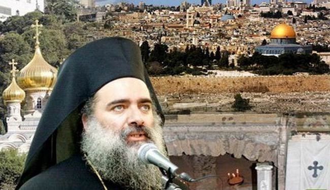 Palestinian archbishop likens Syria militants to Israel