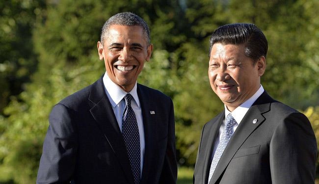 رئيس الصين يهاتف اوباما وميركل ويؤكد حلا سياسيا لاوكرانيا
