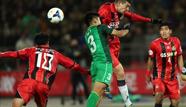 تعادل غوان مع كلوب سيول 1-1