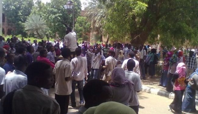 قتيل في تظاهرة لطلاب في جامعة الخرطوم