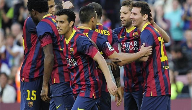 برشلونة يكشر عن أنيابه قبل الكلاسيكو