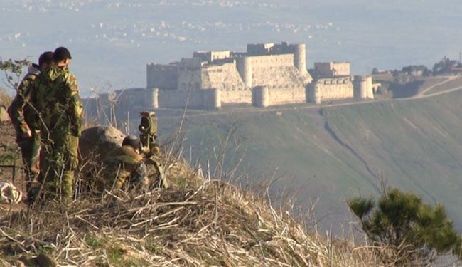 الجيش السوري يدخل قرية الحصن بحمص استعدادا لتطهيرها