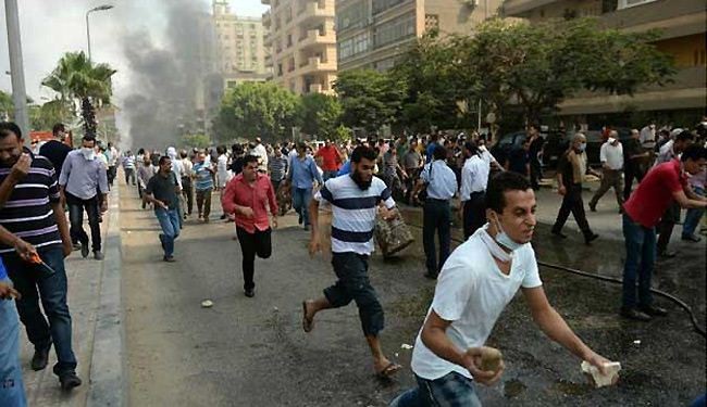 كر وفر بين الامن طلاب الإخوان بمحيط جامعة القاهرة