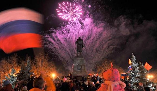 Crimea celebrates as region joins Russia