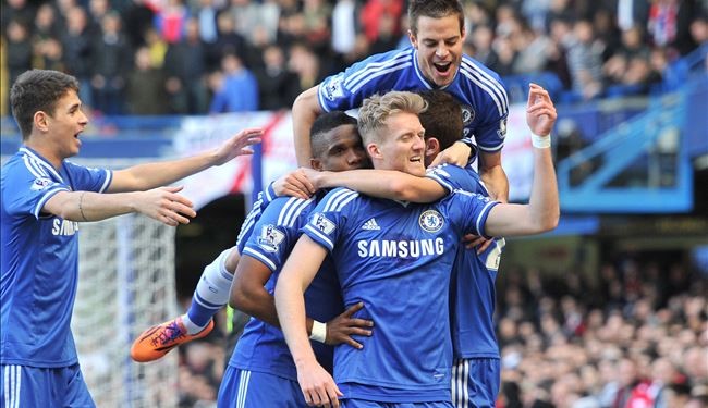 تشلسي يذل ارسنال في الفية فينغر بسداسية