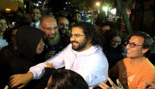 إطلاق سراح الناشط المصري علاء عبد الفتاح بكفالة