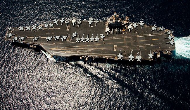 Iran’s mock aircraft carrier sparks media hype in West