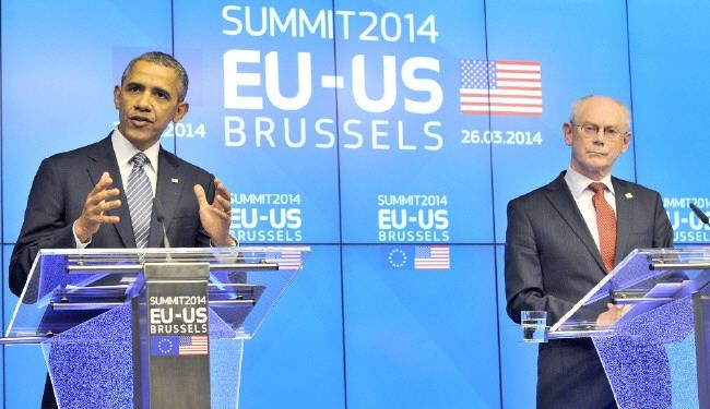 اوباما يدعو الاوروبيين الى وقف اعتمادهم على الطاقة الروسية