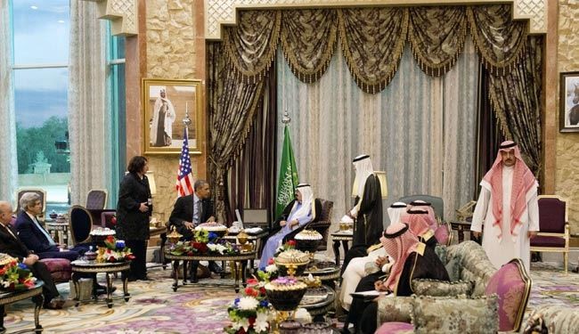 موضوع اصلی دیدار اوباما با ملک عبدالله + عکس
