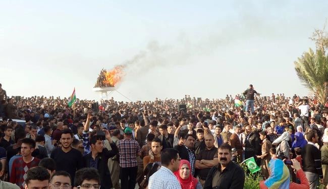 مراسم جشن نوروز در عراق + عکس