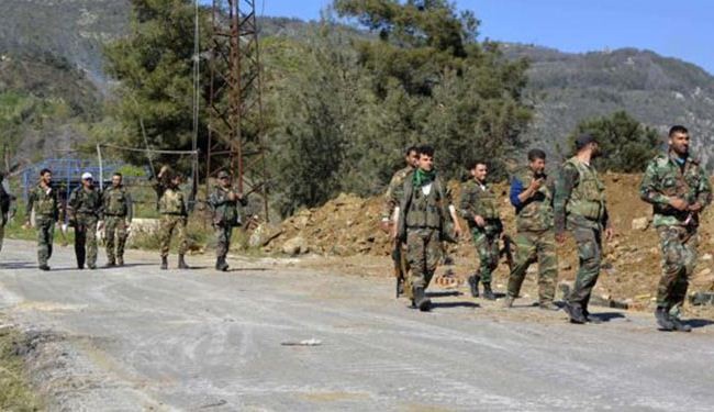 Syrian army successfully attacks militants