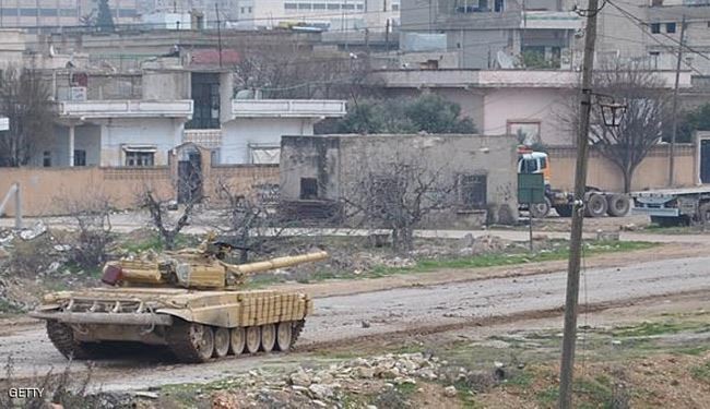 الجيش السوري يوسع عملياته بغوطة دمشق ويدك المسلحين