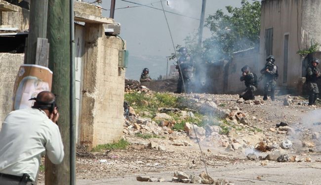 حمله نظاميان صهيونيست به روستايي در نابلس