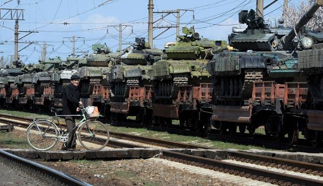 رسوایی حامیان دخالت نظامی در اوکراین