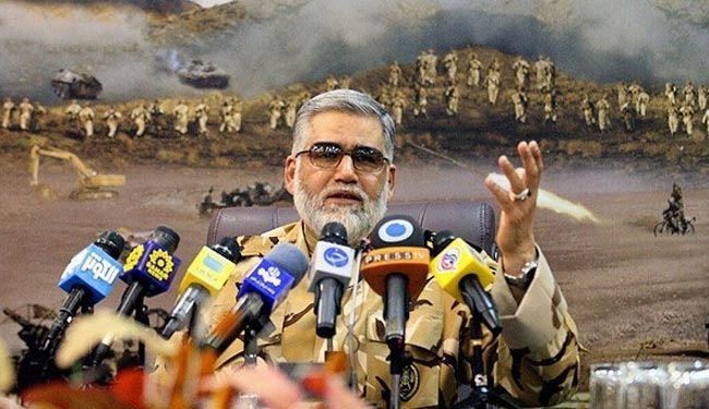 الجيش الايراني يؤكد قدرته على القضاء على الارهابيين