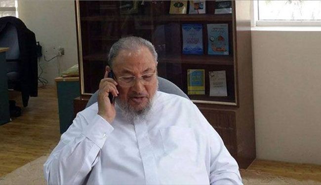 غياب القرضاوي عن خـطبة الجمعة هل كان بسبب 