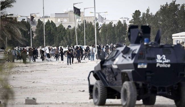 سرکوب تظاهرات در مناطق مختلف بحرین