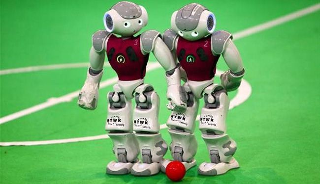 Iran triumphs in football's RoboCup