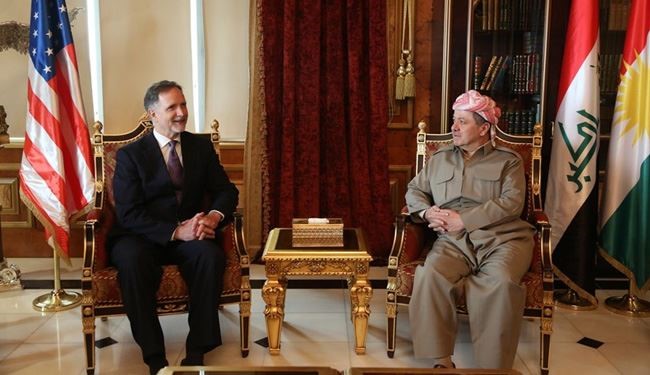 رایزنی بارزانی با سفیر امریکا درباره انتخابات عراق