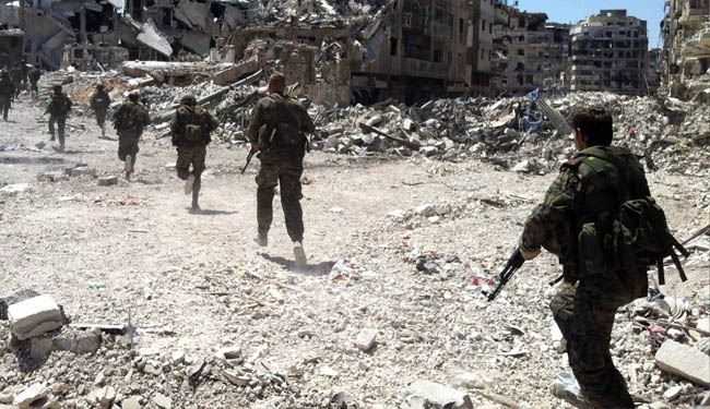 Syrian army makes advances in Old Homs: TV