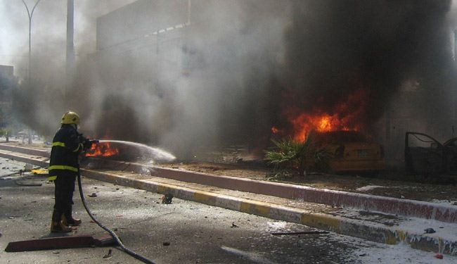 ضحايا وجرحى بتفجير مقهى شعبي وسط بغداد