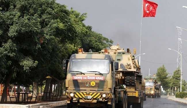 ترکیه ورود نظامی خود به سوریه را تایید کرد