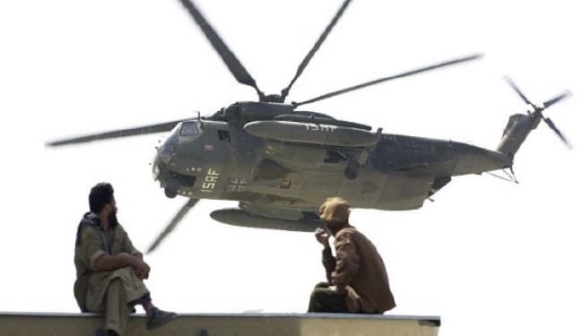 5 تفنگدار ناتو در سقوط بالگرد در افغانستان کشته شدند