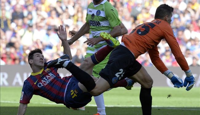 لافيتا يوجه ضربة قاسية لامال برشلونة في الاحتفاظ باللقب