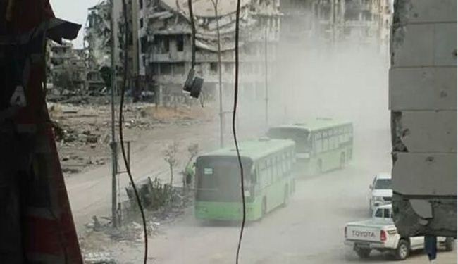 Syria victory: Militants start evacuation from Homs