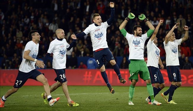 سان جرمان يحرز لقبه الرابع في الدوري الفرنسي